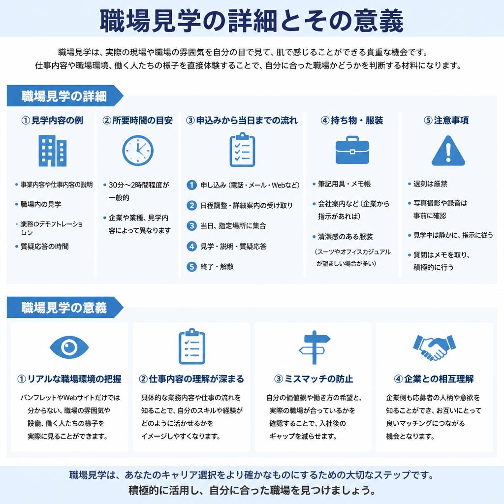 職場見学で実感する働きやすさ